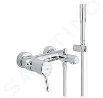 Grohe Concetto - Vanová baterie s příslušenstvím, chrom 32212001