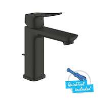 Grohe Dice - Umyvadlová baterie s výpustí, matná černá 1018322430