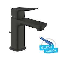 Grohe Dice - Umyvadlová baterie s výpustí, matná černá 1018562430