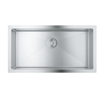 Grohe  - Dřez K700 s odtokem, 86x46 cm, kartáčovaná nerez 31580SD1