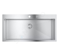 Grohe Dřezy - Dřez K800,102x51 cm, kartáčovaná nerez 31586SD1