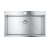 Grohe Dřezy - Dřez K800 s automatickým odtokem, 85x51 cm, kartáčovaná nerez 31584SD1