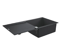 Grohe Dřezy - Kompozitní dřez K500 s automatickým odtokem, 100x50 cm, granitová černá 31645AP0