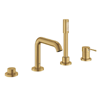 Grohe Essence - Baterie na okraj vany, 4-otvorová instalace, kartáčovaný Cool Sunrise 19578GN1