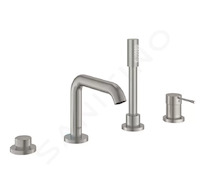 Grohe Essence - Baterie na okraj vany, 4-otvorová instalace, supersteel 19578DC1