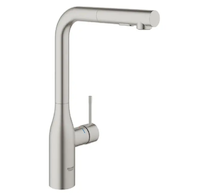 Grohe Essence - Dřezová baterie s výsuvnou sprškou, supersteel 30270DC0