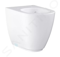 Grohe Essence - Stojící WC, rimless, PureGuard, alpská bílá 3957300H
