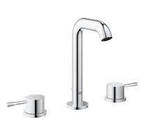 Grohe Essence - Tříotvorová umyvadlová baterie M, chrom 20296001
