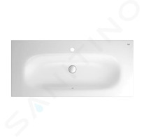 Grohe Essence - Umyvadlo s přepadem 100x46 cm, PureGuard, alpská bílá 3956600H
