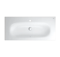 Grohe Essence - Umyvadlo s přepadem 100x46 cm, PureGuard, alpská bílá 3956600H
