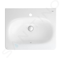 Grohe Essence - Umyvadlo s přepadem 60x49 cm, PureGuard, alpská bílá 3956500H