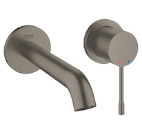 Grohe Essence - Umyvadlová baterie pod omítku, 2-otvorová instalace, kartáčovaný tmavý grafit 19408AL1