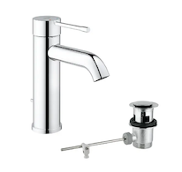 Grohe Essence - Umyvadlová baterie s výpustí, chrom 23589001
