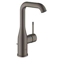 Grohe Essence - Umyvadlová baterie s výpustí, kartáčovaný tmavý grafit 32628AL1