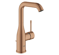 Grohe Essence - Umyvadlová baterie s výpustí, kartáčovaný Warm Sunset 32628DL1