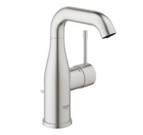 Grohe Essence - Umyvadlová baterie s výpustí, supersteel 23462DC1