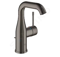 Grohe Essence - Umyvadlová baterie s výpustí, tmavý grafit 23462A01