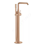 Grohe Essence - Vanová baterie do podlahy, kartáčovaný Warm Sunset 23491DL1