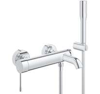 Grohe Essence - Vanová baterie s příslušenstvím, chrom 33628001