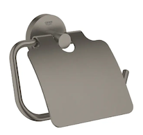 Grohe Essentials - Držák toaletního papíru, kartáčovaný tmavý grafit 40367AL1