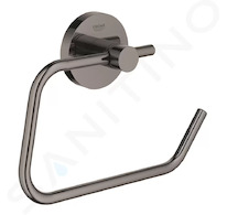 Grohe Essentials - Držák toaletního papíru, kartáčovaný tmavý grafit 40689AL1