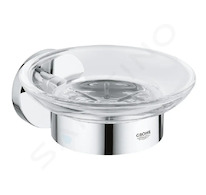 Grohe Essentials - Miska na mýdlo s držákem, chrom 40444001
