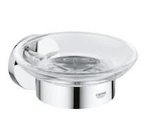 Grohe Essentials - Miska na mýdlo s držákem, chrom 40444001