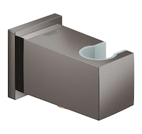 Grohe Euphoria Cube - Nástěnné kolínko s držákem, Hard Graphite 26370A00