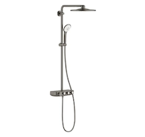 Grohe Euphoria SmartControl - Sprchový set 310 Duo s termostatem, 3 proudy, kartáčovaný Hard Graphite 26507AL0