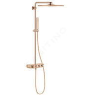 Grohe Euphoria SmartControl - Sprchový set s termostatem, 31x31 cm, 2 proudy, Warm Sunset 26508DA0