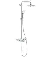 Grohe Euphoria SmartControl - Sprchový set s vanovým termostatem, průměr 26 cm, 3 proudy, chrom 26608000