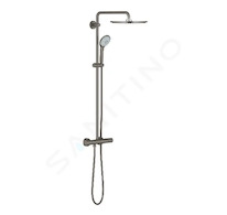 Grohe Euphoria - Sprchový set 310 s termostatem, 3 proudy, kartáčovaný tmavý grafit 26075AL0