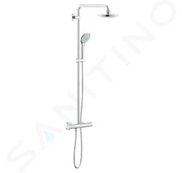 Grohe Euphoria - Sprchový set s termostatem, 18 cm, 3 proudy, chrom 27296001
