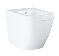 Grohe Euro Ceramic - Stojící bidet s přepadem, alpská bílá 39340000