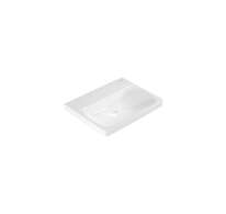 Grohe Euro Ceramic - Umyvadlo 60x47 cm, bez přepadu, bez otvoru pro baterii, alpská bílá 102416SH00