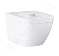 Grohe Euro Ceramic - Závěsné WC, rimless, Triple Vortex, alpská bílá 39206000