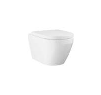 Grohe Euro Ceramic - Závěsné WC se sedátkem Softclose, Rimless, Triple Vortex, alpská bílá 102510SH00