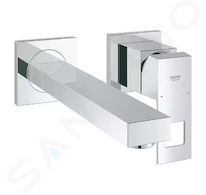 Grohe Eurocube - Umyvadlová baterie pod omítku, 2-otvorová instalace, chrom 23447000