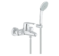 Grohe Eurodisc Cosmopolitan - Vanová baterie s příslušenstvím, chrom 33395002