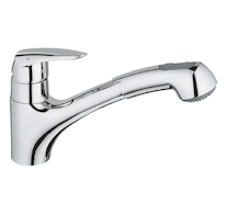 Grohe Eurodisc - Páková dřezová baterie, chrom 32257001