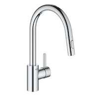 Grohe Eurosmart Cosmopolitan - Dřezová baterie s výsuvnou sprškou, chrom 31481001