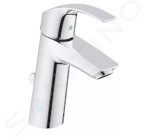 Grohe Eurosmart - Umyvadlová baterie s výpustí, chrom 23322001