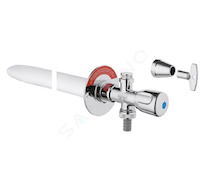 Grohe Eurotec - Nástěnný set kompletní, matný chrom 41212000