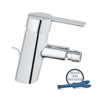 Grohe Feel - Bidetová baterie s výpustí, chrom 32558000