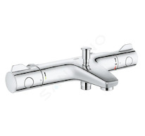 Grohe Grohtherm 800 - Termostatická vanová baterie, chrom 34756000