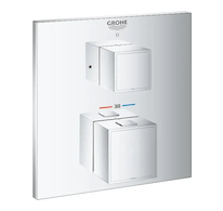 Grohe Grohtherm Cube - Termostatická sprchová baterie pod omítku, chrom 24153000