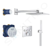 Grohe Grohtherm SmartControl Perfect - Sprchový set s termostatem pod omítku, 31 cm, 2 proudy, chrom 34706000