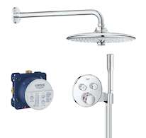 Grohe Grohtherm SmartControl - Sprchový set Perfect s podomítkovým termostatem, 3 proudy, chrom 34744000