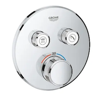 Grohe Grohtherm SmartControl - Termostatická sprchová baterie pod omítku, 2 ventily, chrom 29119000