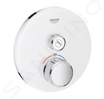 Grohe Grohtherm SmartControl - Termostatická sprchová baterie pod omítku s 1 ventilem, měsíční bílá 29150LS0